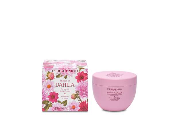 L'Erbolario Shades of Dahlia Perfumed Body Cream 300ml