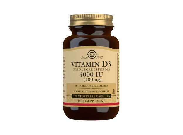 Solgar Vitamin D3 4000iu Veg. 60 Caps