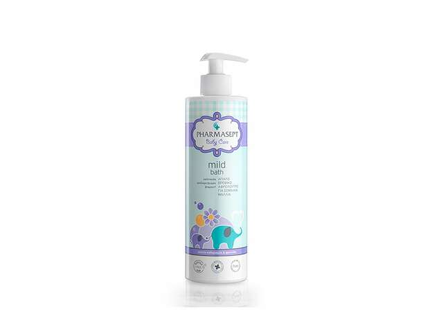 Pharmasept Baby Mild Bath Απαλό Αφρόλουτρο για Πρόσωπο, Σώμα & Μαλλιά 500ml