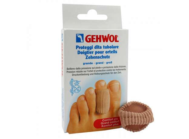 Gehwol Toe Protection Cap Large Προστατευτικός Δακτύλιος Μεγάλου Μεγέθους 2τμχ