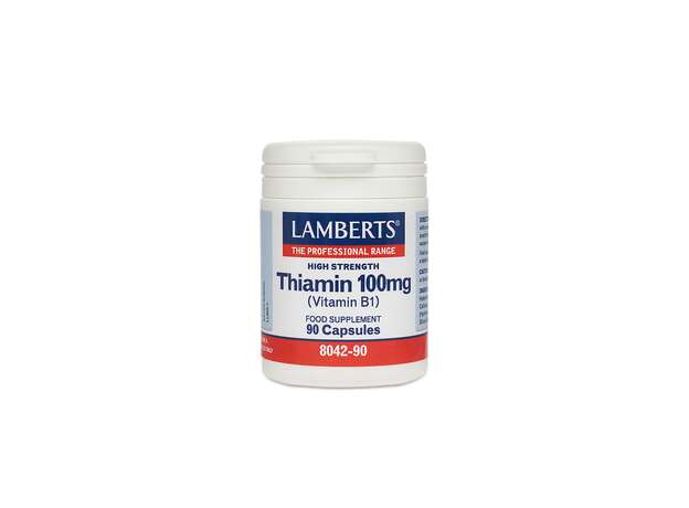 Lamberts Thiamin 100mg B1 90 Κάψουλες