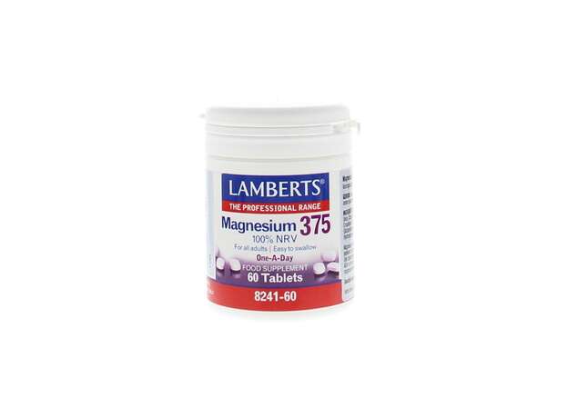 Lamberts Magnesium NRV 375 60tabs