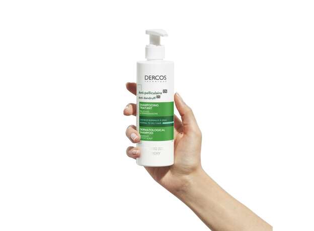 Vichy Dercos Αντιπιτυριδικό Σαμπουάν για Λιπαρά & Κανονικά Μαλλιά 390ml