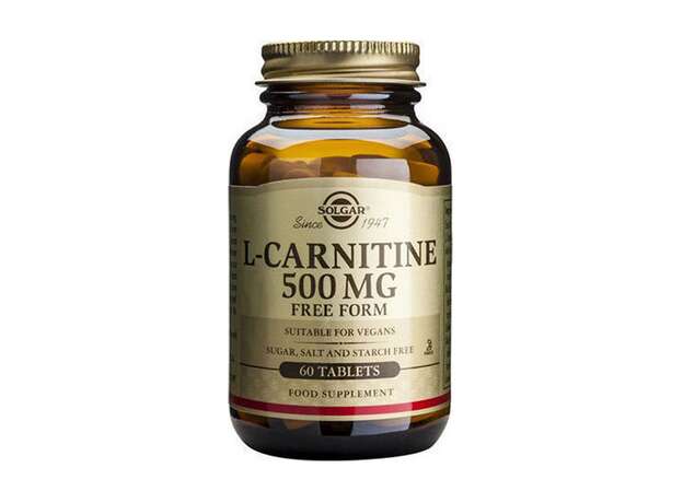 Solgar L-Carnitine 500mg 60tabs