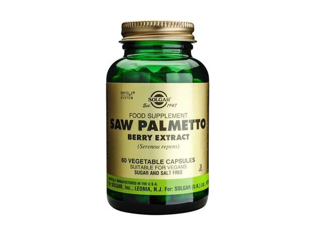 Solgar Saw Palmetto Berry Extract 60 φυτικές κάψουλες