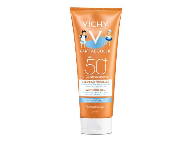 Vichy Capital Soleil Kids Wet Skin Gel SPF50+ 200ml