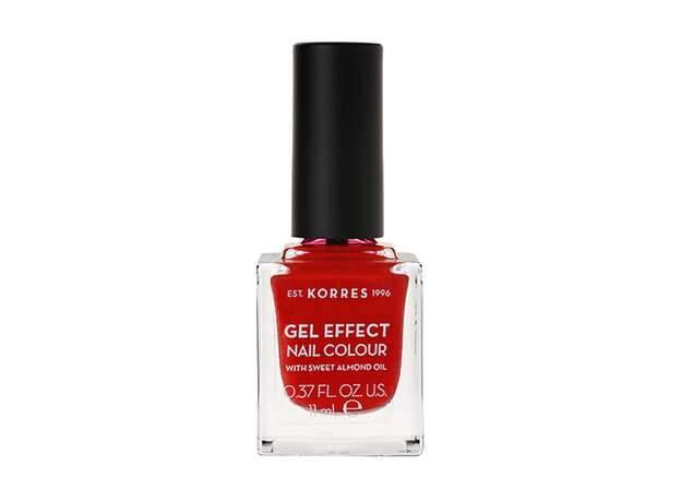 Korres Βερνίκι Νυχιών Gel Effect Nail Colour 53 Royal Red 11ml