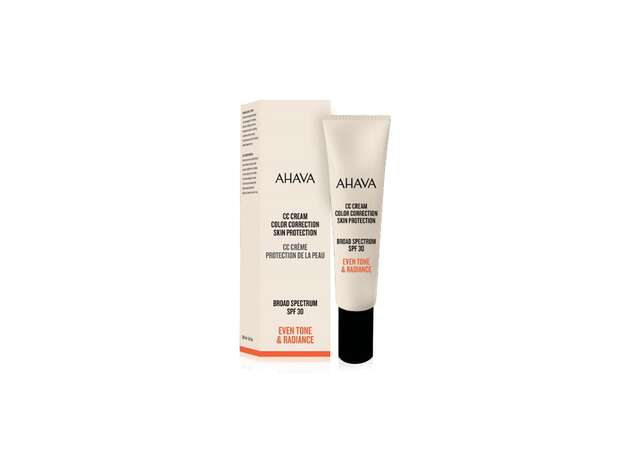 AHAVA Cc Cream Color Correction Skin Protection Broad Spectrum Spf30 30ml