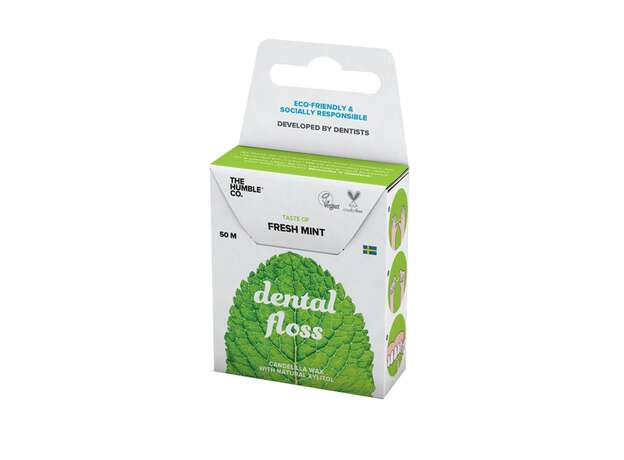 The Humble Co. Natural Dental Floss Fresh Mint 50m