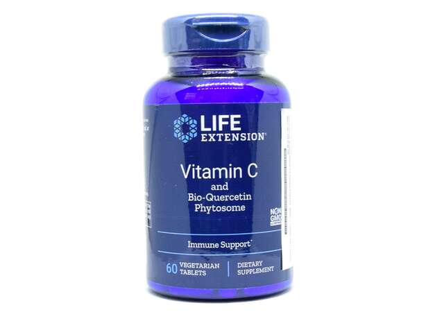 Life Extension Vitamin C Dihydroquercetin 1000 Mg 60 Caps