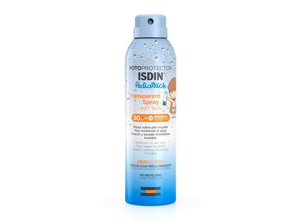 ISDIN Fotoprotector Pediatrics Transparent Spray Wet Skin SPF50 250ml