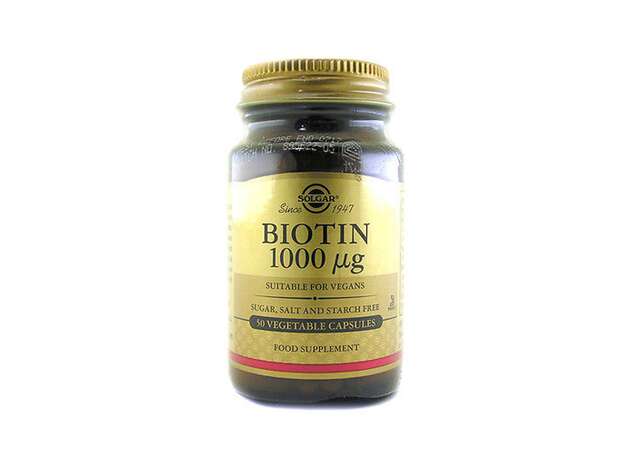 Solgar Biotin 1000mcg 50 Φυτικές Κάψουλες