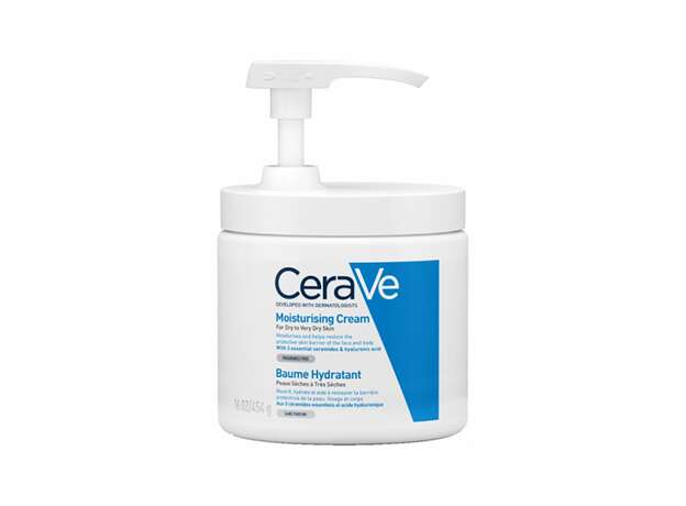 CeraVe Ενυδατική Κρέμα για Ξηρό έως Πολύ Ξηρό Δέρμα με Αντλία 454g
