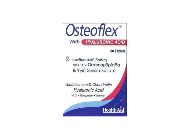 Health Aid Osteoflex Hyaluronic 30 Ταμπλέτες
