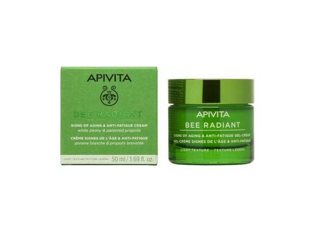 Apivita Bee Radiant Κρέμα-Gel για Σημάδια Γήρανσης & Ξεκούραστη Όψη Ελαφριάς Υφής 50ml