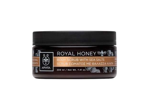 Apivita Royal Honey Body Scrub with Sea Salts 200ml