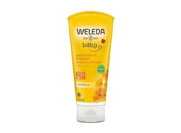 Weleda Σαμπουάν & Αφρόλουτρο Καλέντουλας 200ml
