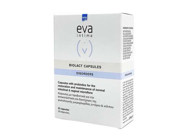 Intermed Eva Intima Biolact Capsules 20 κάψουλες