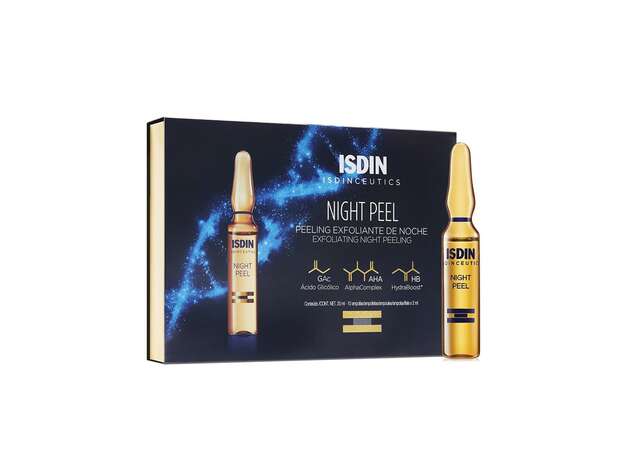 Isdin Night Peel (Απολεπιστικός Ορός Νυκτός σε Αμπούλες) 10 ampoules x 2ml