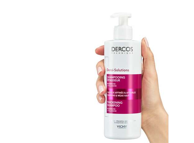 Vichy Dercos Densi-Solutions Thickening Shampoo Σαμπουάν Πύκνωσης για Αδύναμα & Λεπτά Μαλλιά, 400ml