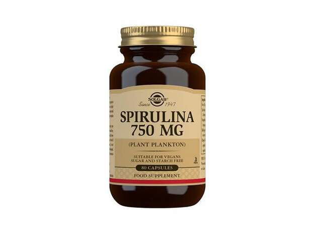 Solgar Spirulina 750mg 80 Ταμπλέτες