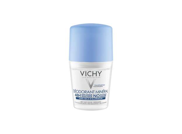 Vichy Deodorant Mineral 48H Αποσμητικό Χωρίς Άλατα Αλουμινίου 50ml