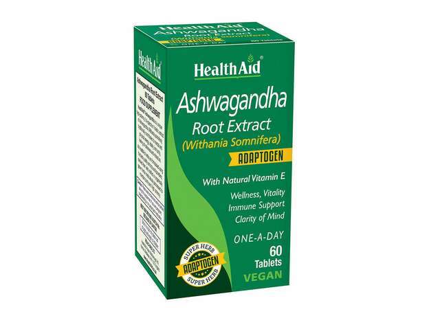 Health Aid Ashwagandha Root Extract 60tabs