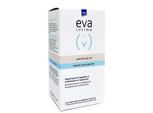 Intermed EVA Intima Lactic pH 3.8 Minor Discomfort 5g, 9 prefilled applicators