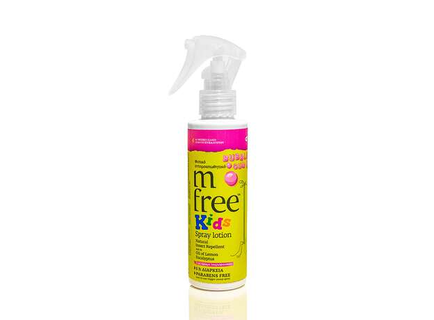 M free Benefit kids spray lotion φυτικό εντομοαπωθητικό Bubble Gum 125ml