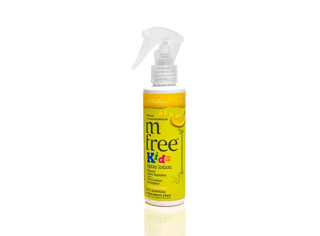 M free Benefit kids sprey lotion φυτικό εντομοαπωθητικό Banana 125ml