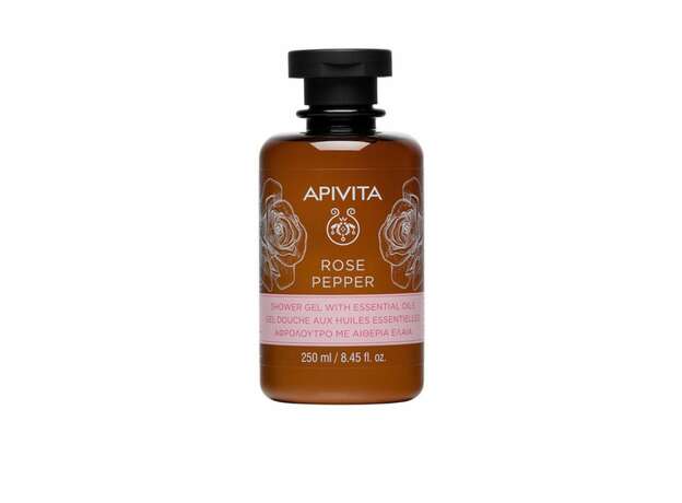 Apivita Rose Pepper Αφρόλουτρο 250ml