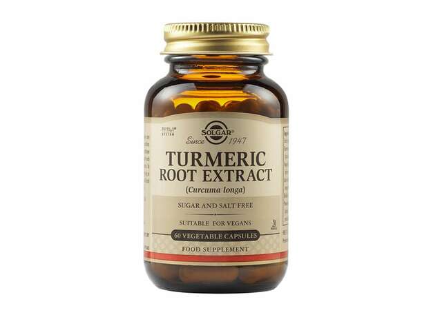 Solgar Turmeric Root Extract 60 καψουλες