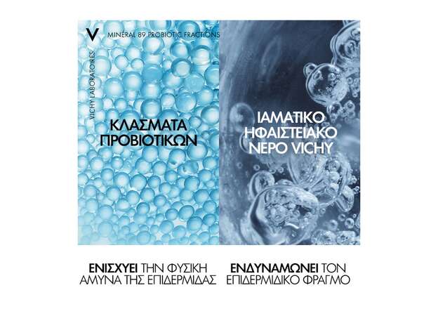 Vichy Mineral 89 Probiotic Fractions Booster Αναπλασης & Επανορθωσης 30ml