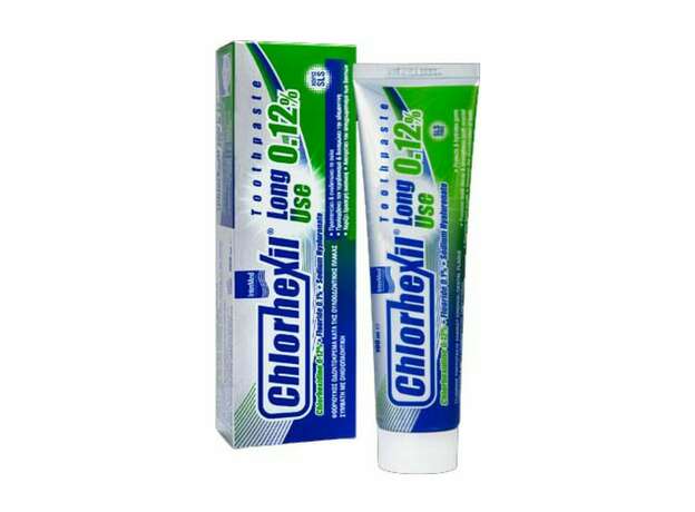 Intermed Chlorhexil 0.12% Toothpaste Long Use Κατά της Ουλοοδοντικής Πλάκας 100ml