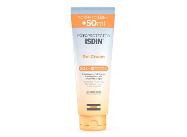 ISDIN Gel Cream SPF50+ Αντηλιακό Τζελ-Κρέμα Σώματος 250ml