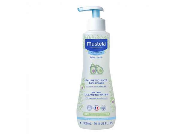 Mustela No-Rinse Cleansing Water Καθαριστικό Υγρό Χωρίς Ξέᴨλυμα 300ml