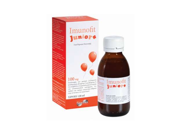 Starmel Valens Imunofit Junior 100mg Παιδικό Σιρόπι για Ενίσχυση Ανοσοποιητικού 150ml