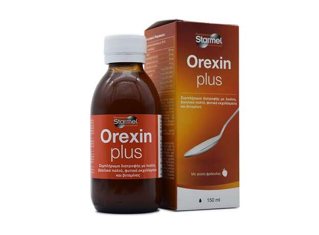 Starmel Orexin Plus Καταπολέμηση της Ανορεξίας & της Απώλειας Όρεξης 150ml