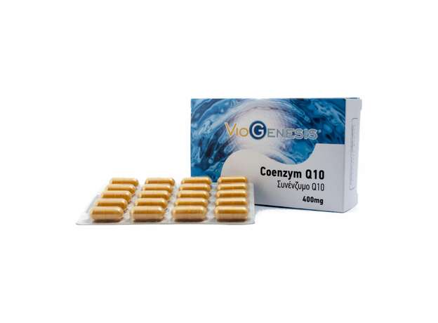 Viogenesis Coenzym Q10 400mg 60 κάψουλες