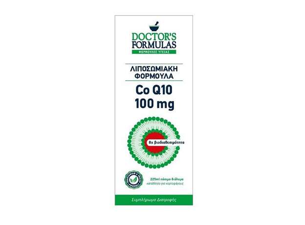 Doctor's Formulas Λιποσωμιακή Φόρμουλα Co Q10 100mg 225ml