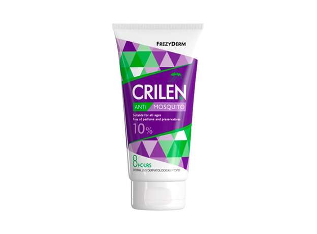 Frezyderm Crilen Anti-Mosquito Ενυδατικό Εντομοαπωθητικό Γαλάκτωμα Κατά των Κουνουπιών με 10% IR3535, 150ml