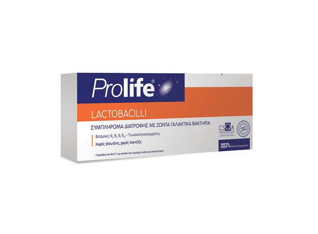 Epsilon Health Prolife Lactobacilli Προβιοτικά 8ml*7 φιαλίδια