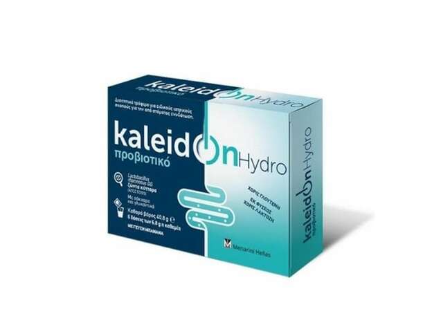 Menarini Kaleidon Hydro Προβιοτικά & Ηλεκτρολύτες με Γεύση Μπανάνα, 6φακελάκια x 6,8g
