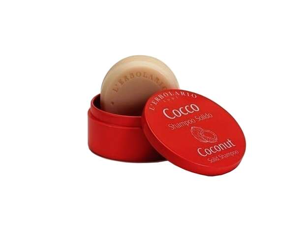 L 'Erbolario Cocco Shampoo Solido Στερεό σαμπουάν από οργανικό έλαιο καρύδας 60g