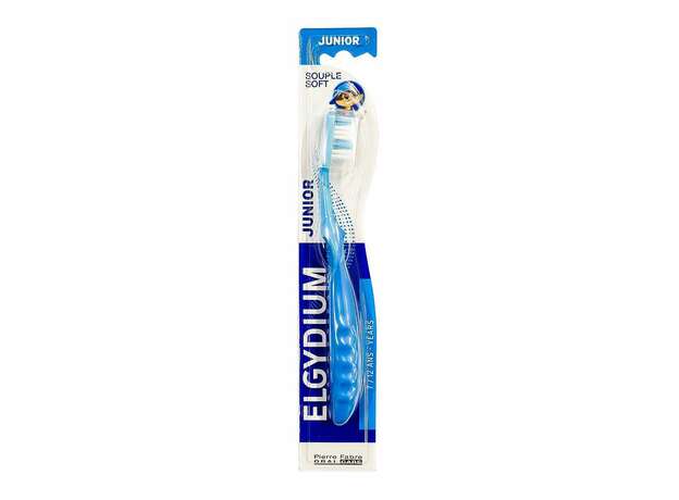 Elgydium Junior Οδοντόβουρτσα για παιδιά μπλε 7-12 ετών
