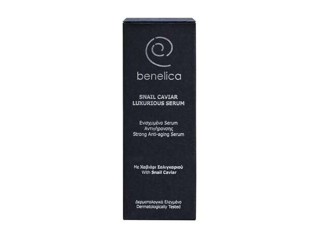 Benelica Snail Caviar Luxurious Serum Ενισχυμένο Serum Αντιγήρανσης 30ml