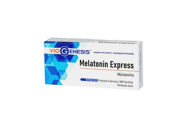 Viogenesis Melatonin Express 30 gel-tabs