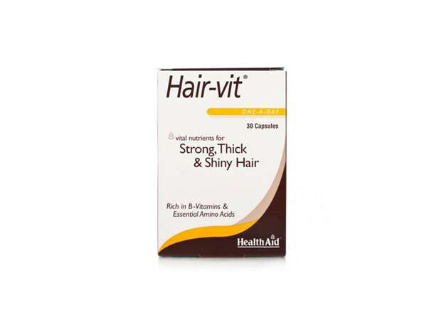 Health Aid Hair-Vit Strong Thick & Shiny Hair 30 Κάψουλες