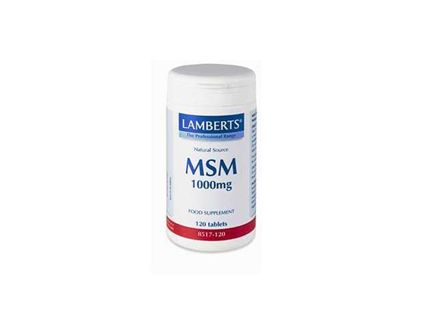 Lamberts MSM 1000mg 120tabs