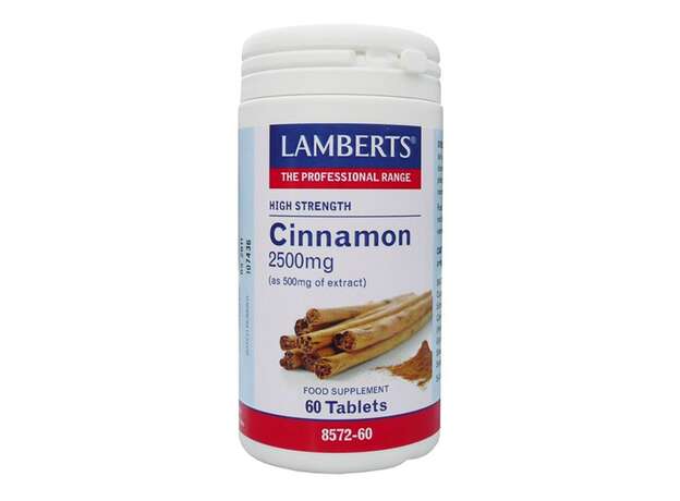 Lamberts Cinnamon 2500mg 60tabs